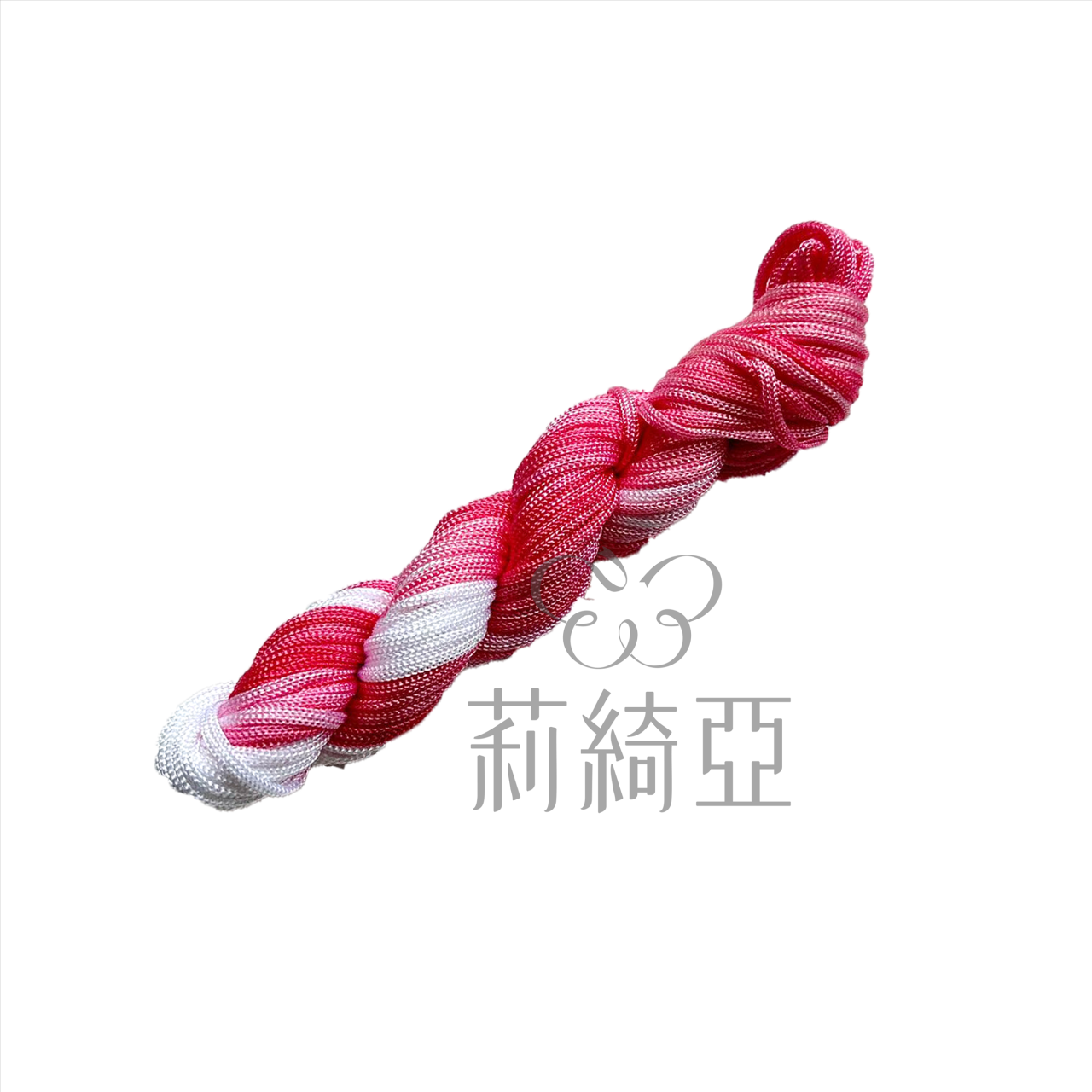 【30003】台製-春仔花(纏花)文化線粗線-粉紅色漸層段染24碼裝(線粗約2.5mm)※文化線最少需買12個才出貨(可搭配不同顏色)