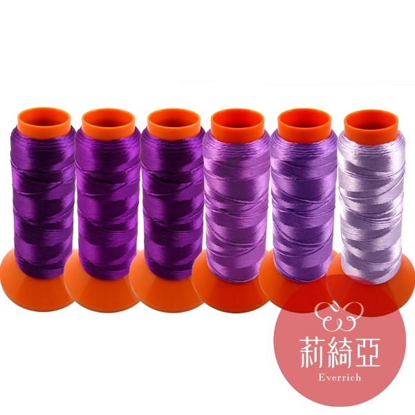 春仔花 纏花單股線-紫色I系列 60244 60245 60246 60247 60248 60249