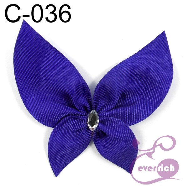 【C-036】馬卡龍蝴蝶-帽帶 (100入)