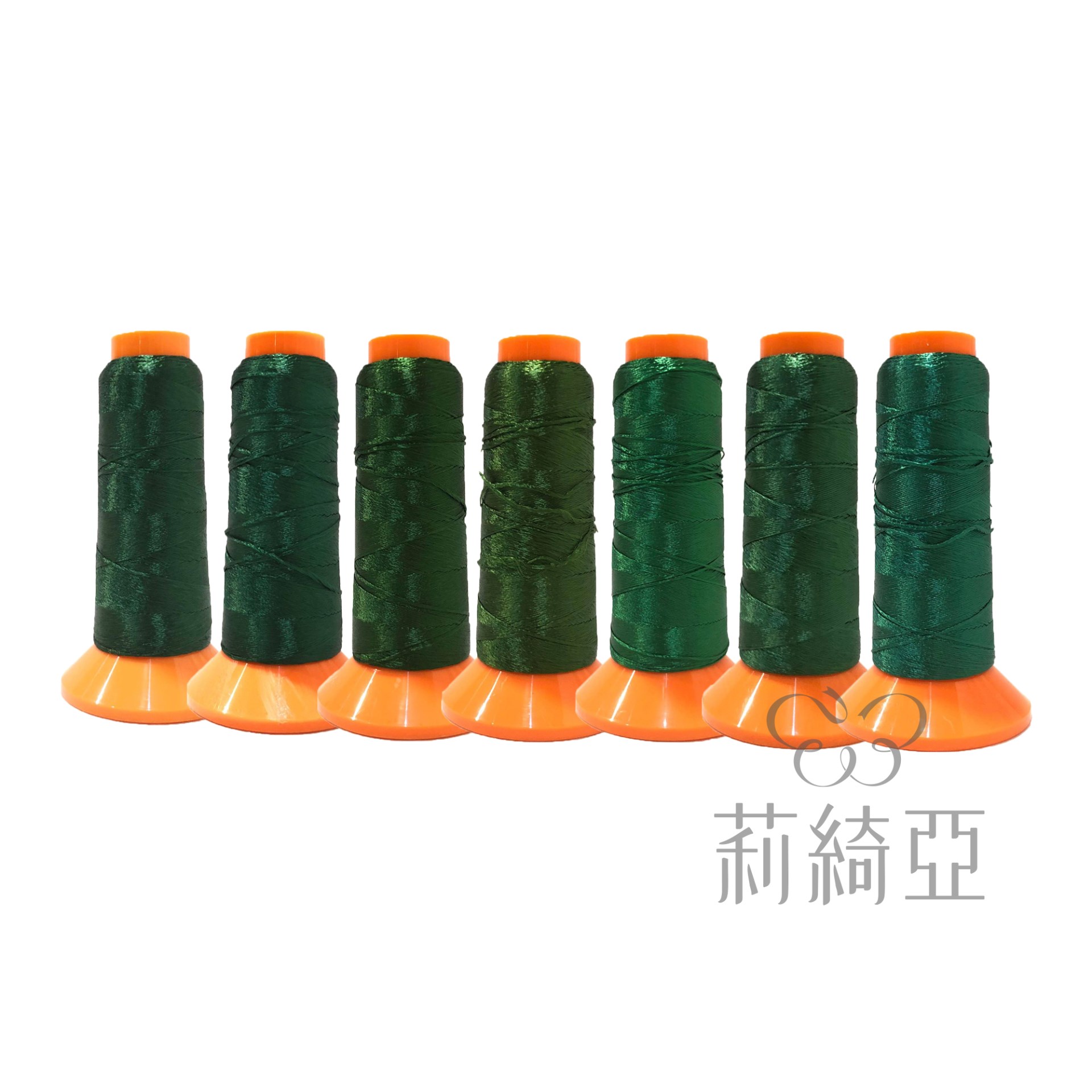 【60432-34】套組 / 春仔花 纏花四股線-烟波綠系列7色