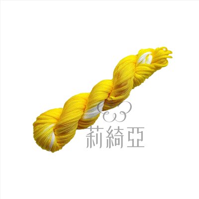 【30009】台製-春仔花(纏花)文化線粗線-金黃色漸層段染24碼裝(線粗約2.5mm)※文化線最少需買12個才出貨(可搭配不同顏色)