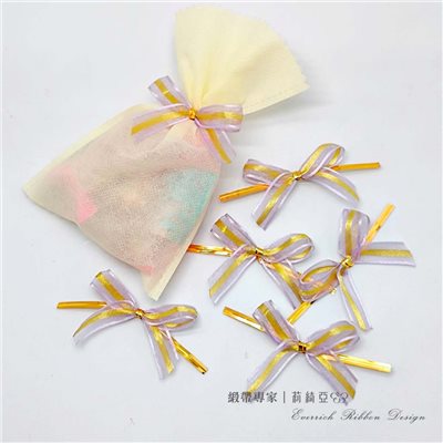 【30506】紫色金蔥魔帶蝴蝶結- 12mm