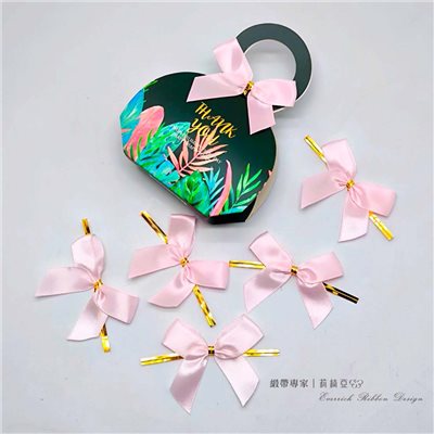 【30511】粉色特多魔帶蝴蝶結- 15mm