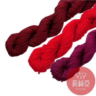 春仔花 纏花文化線-紅色系 00022 00025 00030※文化線最少需買24個才出貨(可搭配不同顏色)