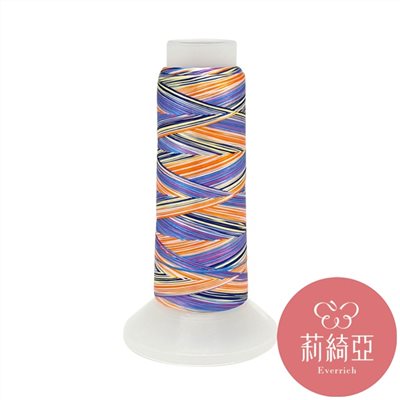 【60436】春仔花六色漸層湘線-六彩色