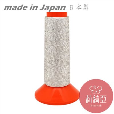 【60419】日本製．色蔥粉彩線-亮銀色