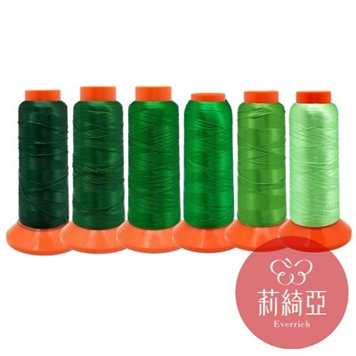 春仔花 纏花單股線-綠色系列 60293 60294 60295 60296 60297 60298
