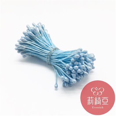 【60166-12】花芯-珍珠水藍