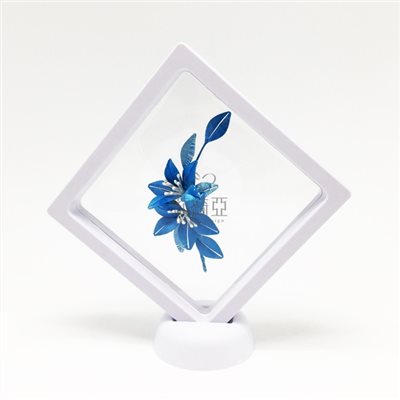 【60587A】懸浮系列-大地格局展示架-白色(大)