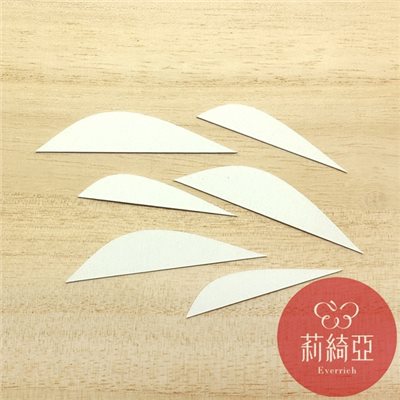 春仔花．纏花專用裁剪紙型-葉形C