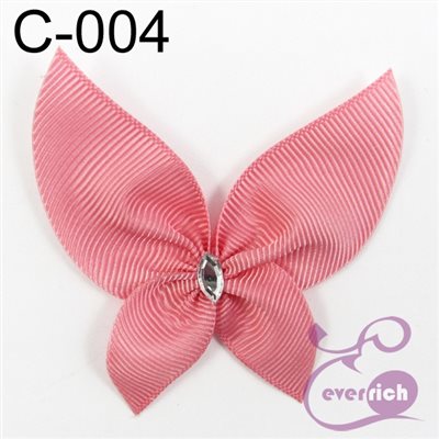 【C-004】馬卡龍蝴蝶-帽帶 (100入)