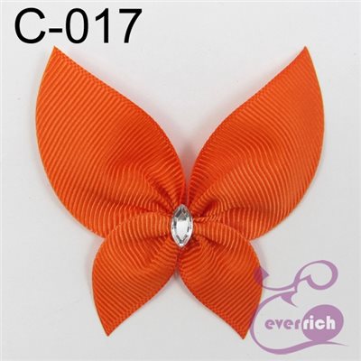 【C-017】馬卡龍蝴蝶-帽帶 (100入)
