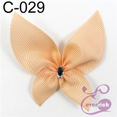 【C-029】馬卡龍蝴蝶-帽帶 (100入)