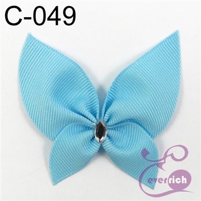 【C-049】馬卡龍蝴蝶-帽帶 (100入)