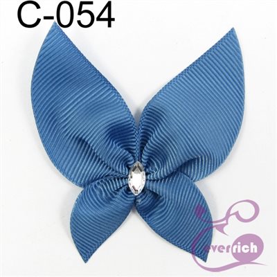 【C-054】馬卡龍蝴蝶-帽帶 (100入)